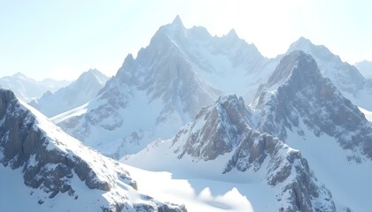Obraz premium swiss mountains in the mountains