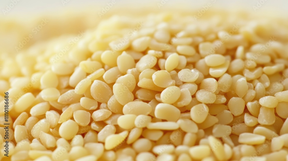 Poster close up image of raw sesame seeds showing their natural texture and color for culinary and health-r