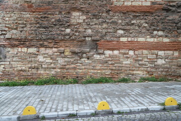 Architectural restoration, Historical Stone Walls, Turkey, Istanbul
