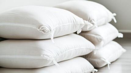 Sandbags stacked in a clean space illustrating home renovation and construction waste management for effective garbage removal solutions