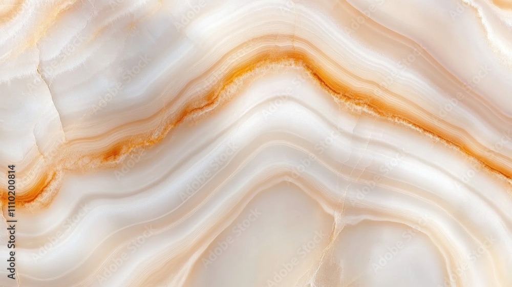 Poster abstract marble texture with layered waves in warm tones suitable for modern and classic tile design