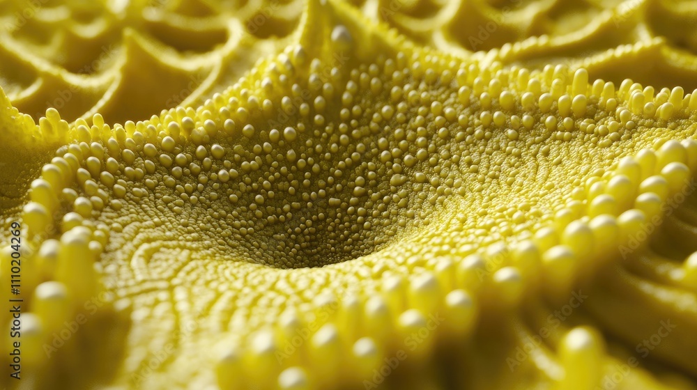 Aufkleber close-up view of sunflower seed texture highlighting intricate patterns and colors in vibrant yellow