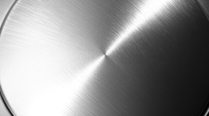 Brushed stainless steel texture surface with high contrast for modern design applications and backgrounds