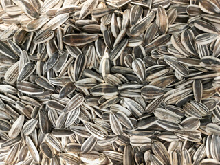 Sunflower seeds for background