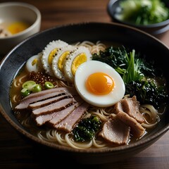 fried eggs with bacon