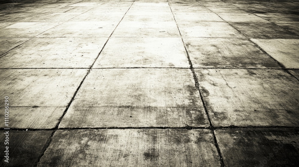 Poster weathered concrete pavement texture background for urban environments and architectural design proje