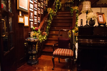 Interior of a vintage ancestral home in Intramuros, Manila