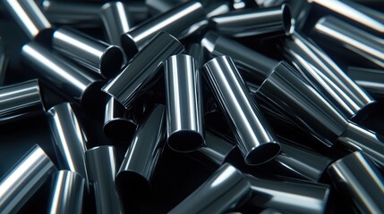 Steel molds for pet food production showcasing various shapes in a close-up view highlighting industrial design and manufacturing process.