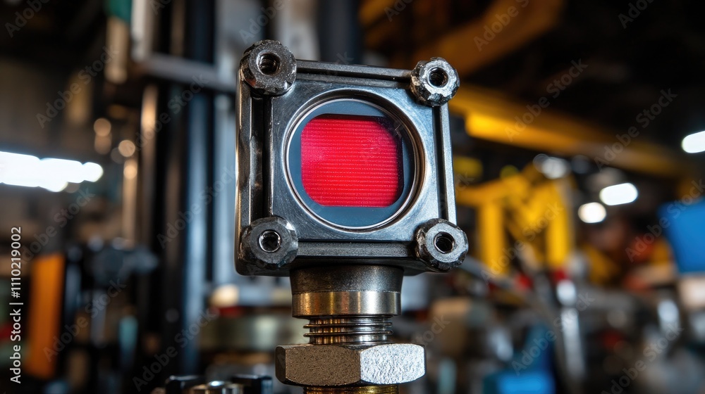 Poster mechanical engineering sensor technology in industrial machinery with a focus on pillow block and pr