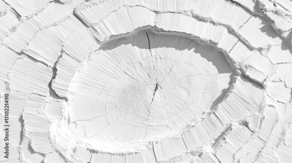 Aufkleber white wooden texture with cracked surface for use as a background in design and artistic projects