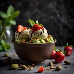 strawberry ice cream