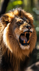 lion, King of jungle, Amazing and dangerous image of lion
