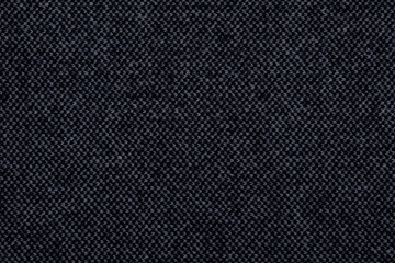 Woolen knitted background. Grainy rough gray banner