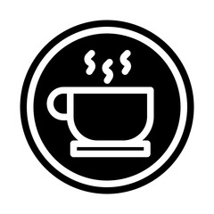 coffee break solid icon