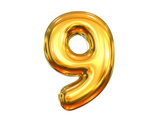 Gold Number 9