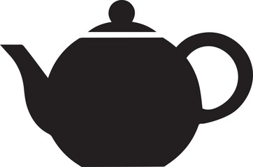 tea kettle silhouette graphics perfect for culinary themes.