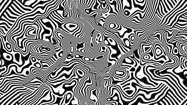 turbulent fluid pattern 45