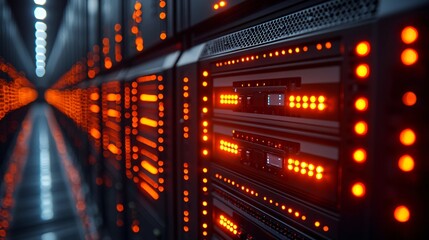 Rack-mounted firewall appliance features advanced security technology in data center