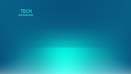 Abstract background. Green Blue Colour Gradient. Monitor display tech wallpaper. Glowing and reflect neon light. Future technology.