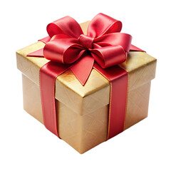 Obraz premium red gift box