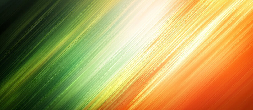 gradient background with green and orange color for banner design, Ai generated images