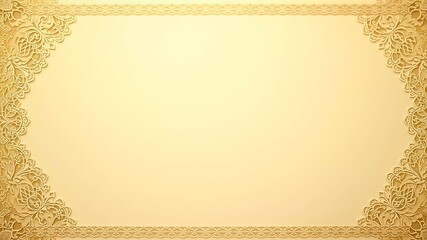 Elegant Cream Background with Ornate Lace Border Perfect for Invitations and Announcements