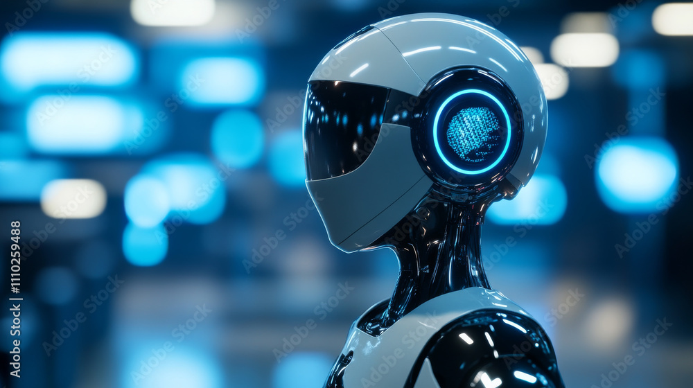Aufkleber virtual assistant voice recognition service technology. ai artificial intelligence robot support. ch