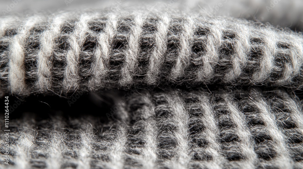 Poster textured fabric close-up showcasing intricate patterns for backgrounds and design elements in creati
