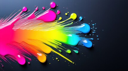 Stunning macro image captures oil droplets on water, forming vibrant patterns with fluidity and movement. 