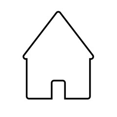 house icon on a white background