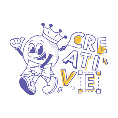 King Creative Character