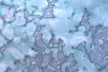 Close-up of my own painting in various colors.