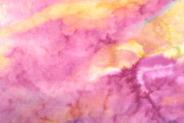 close-up of my own painting in various colors.