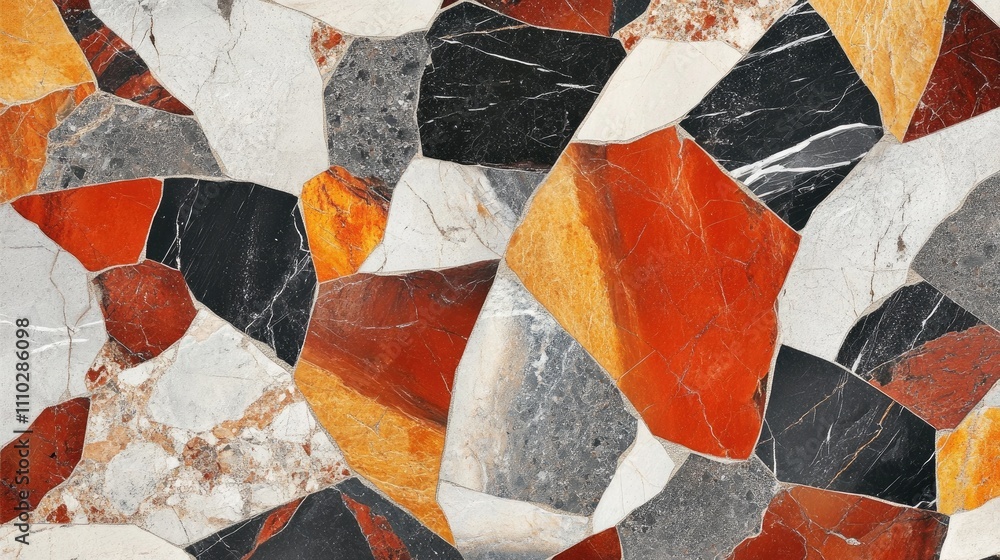 Poster abstract marble texture with multiple facets in high resolution ideal for contemporary and classic t