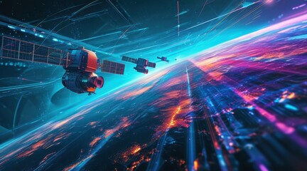 Digital Network Embedded in the Sky