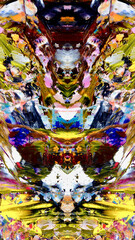 Abstract art background . Hand painting artwork on canvas 