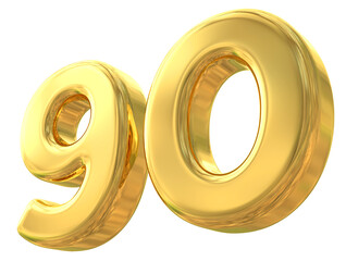 Gold Number 90