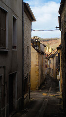 Fototapeta premium Villages et paysages du département du Lot, en période automnale