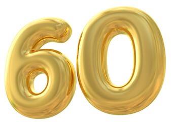 Gold Number 60