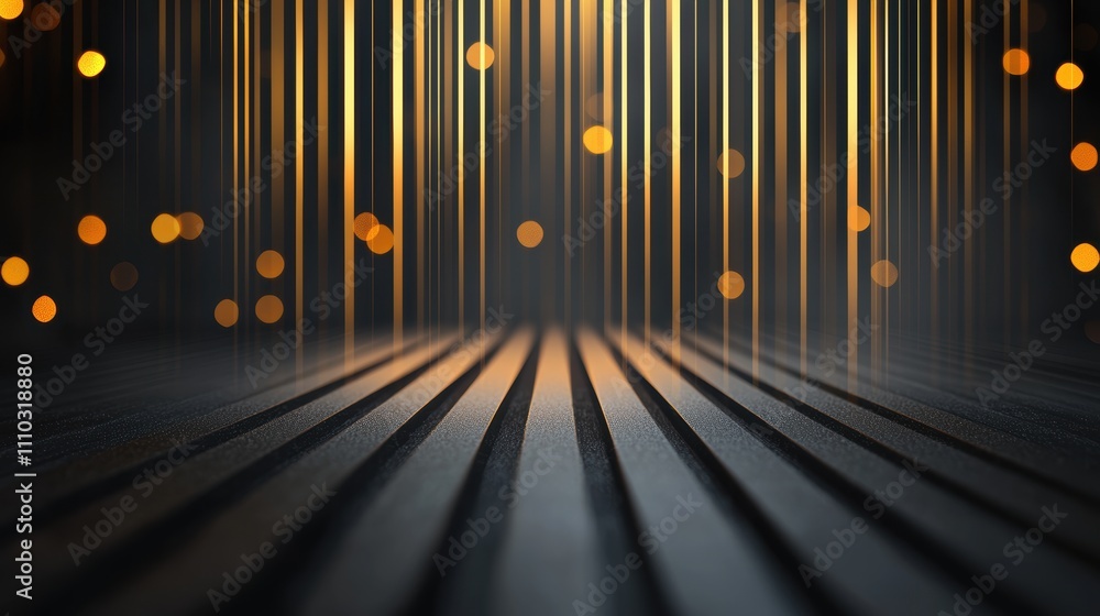 Poster a gradient background transitioning seamlessly from deep black to shimmering gold, creating a luxuri