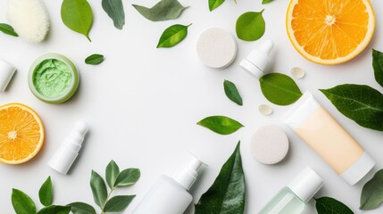 A group of skincare products specifically formulated for sensitive skin, with labels prominently displaying fragrance free and hypoallergenic, catering to specific needs.