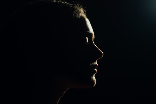 silhouette of a person