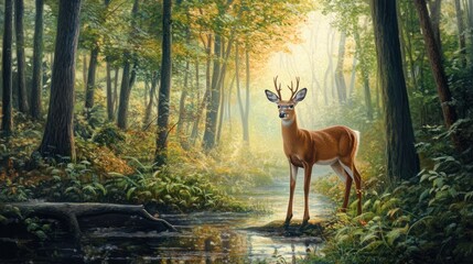 Finding Calm in the Forest