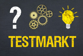 Obraz premium Testmarkt 