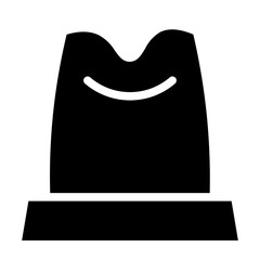 Chef Cooking Hat Glyph Icon