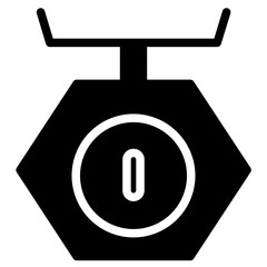Scale Tool Utensils Glyph Icon