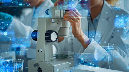 determination, discovery, science, research, microscope, experiment, technology, research and...
