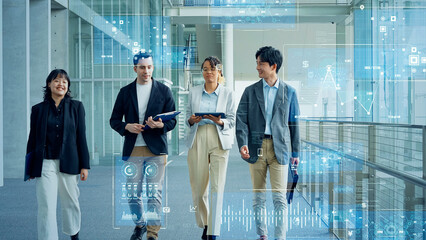 business, technology, global, network, data, teamwork, progress, innovation, advance, dx, ai, gui,...