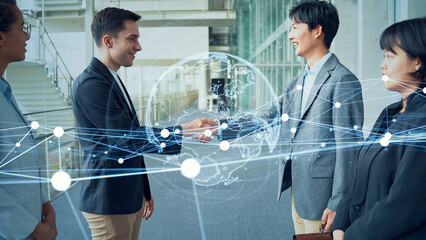 handshake, shaking hands, business, global, network, support, alliance, businessman, teamwork,...