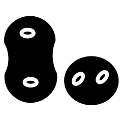 Comfort Food Meal Glyph Icon